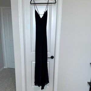 Jump Elegant Black Maxi Dress